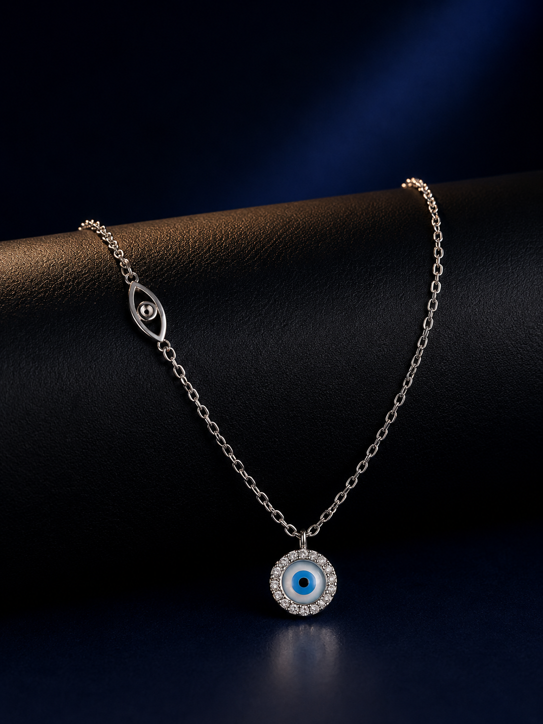 925 Silver Serenity Protection Charm Necklace