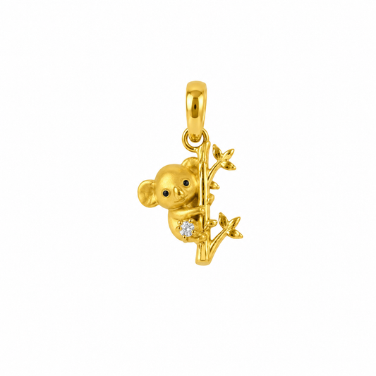 9K Gold Koala Pendant