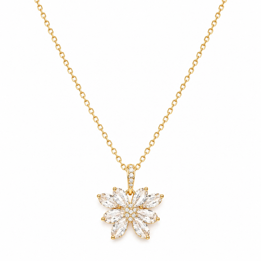 Silver Royal Wings Gold Necklace
