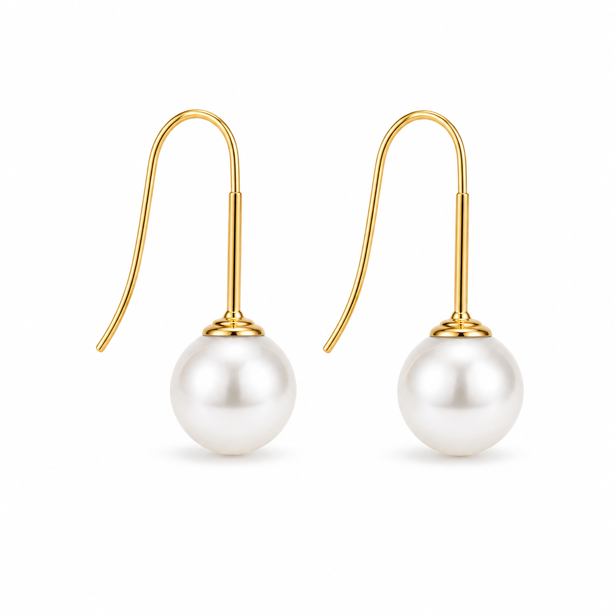 Demi Fine Classic Pearl Drop Earrings