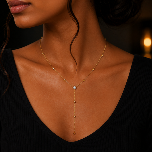 Demi Fine Crystal Drop Necklace
