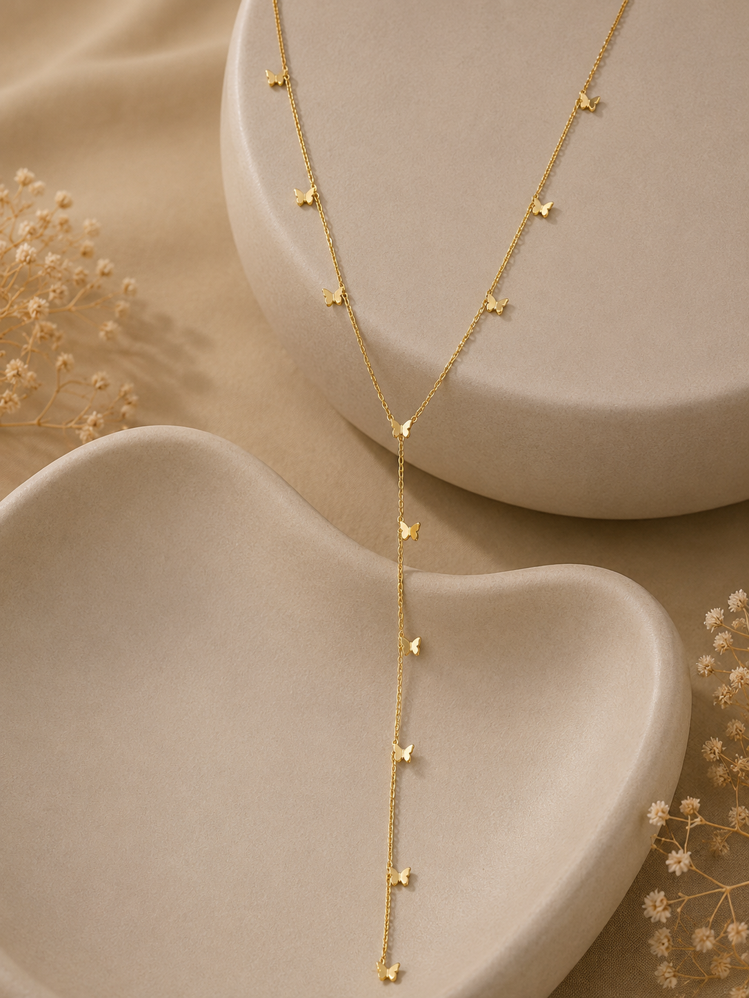 Demi Fine Butterfly Drop Necklace