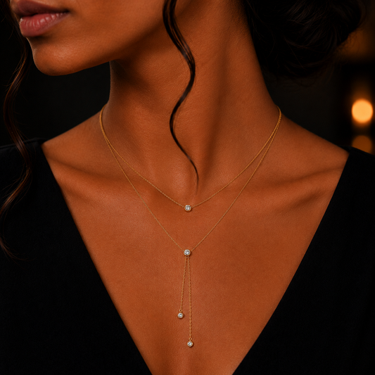 Demi Fine Luxe Drop Necklace