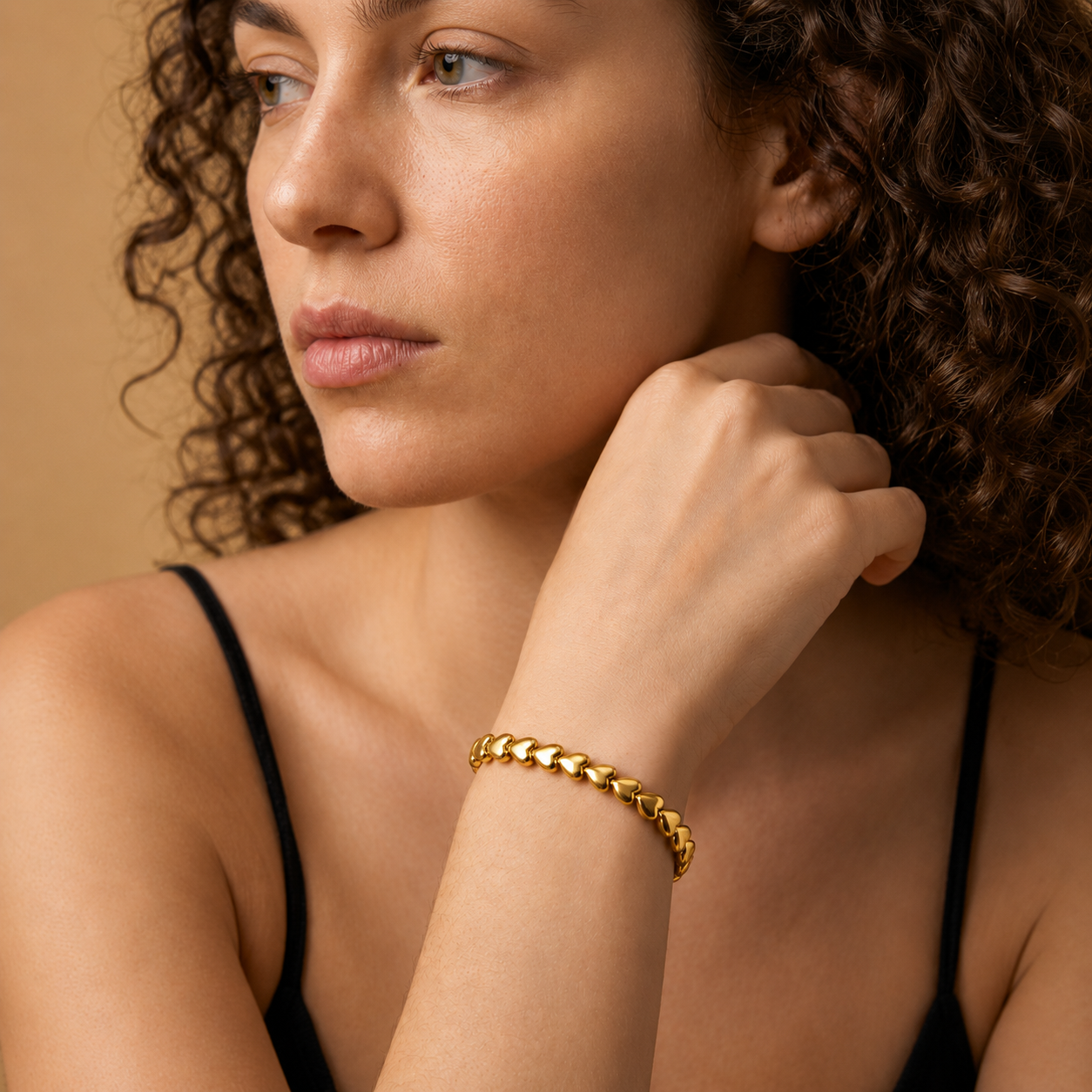 forME by MINOUS Endless Hearts Cuff Bracele