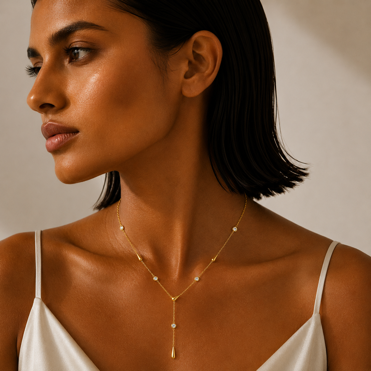 Demi Fine Elegant Drop Necklace