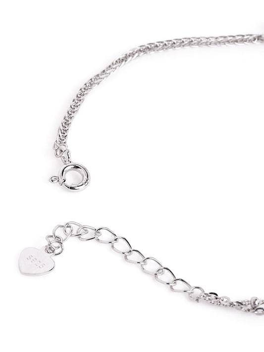 Luna Butterfly Bead 925 sterling silver Bracelet
