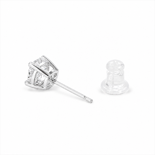 Silver Celeste Classic Studs