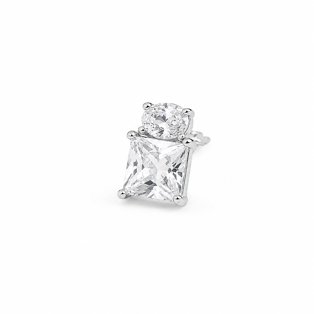 Silver AuraStack Crystal Tops