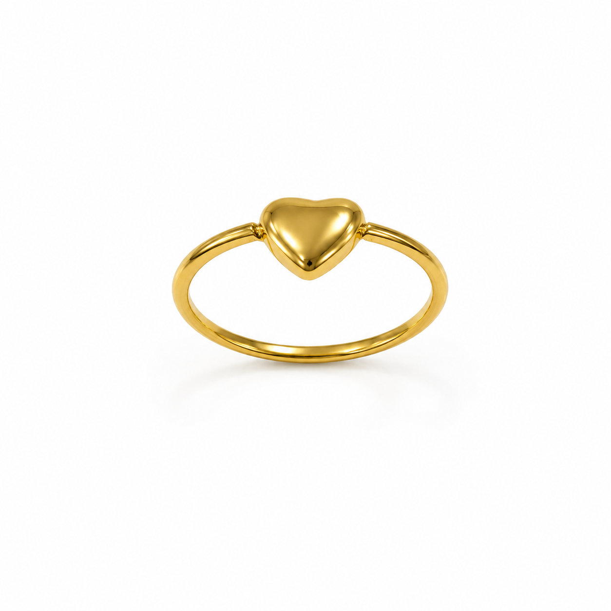 Demi Fine Heart Charm Ring