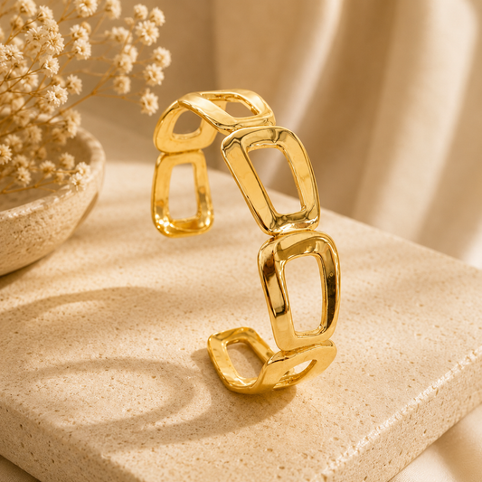 Demi Fine Contemporary Chain Cuff