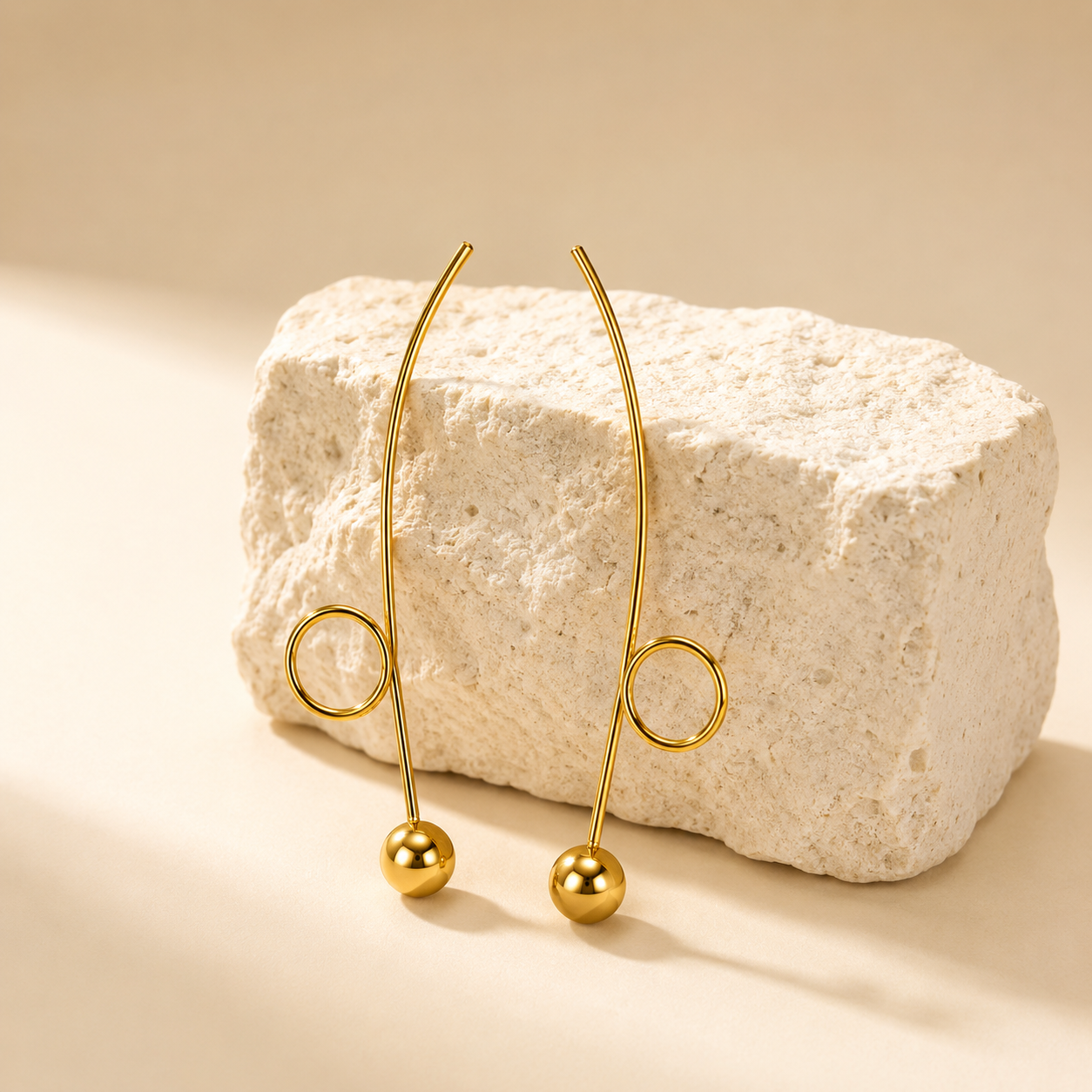 Demi Fine Orbit Threader Earrings