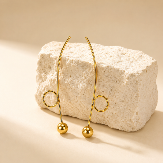 Demi Fine Orbit Threader Earrings