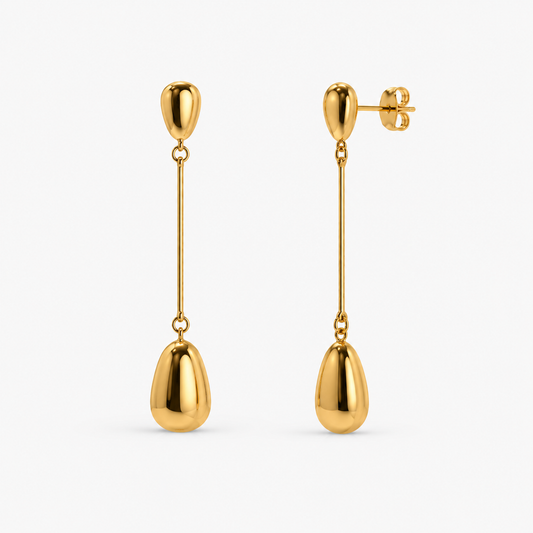 Demi Fine Celeste Gold Dangle Earrings