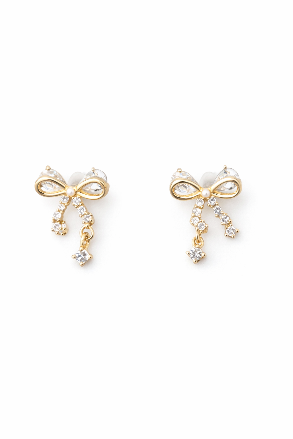 Timeless Bow Charm Earrings