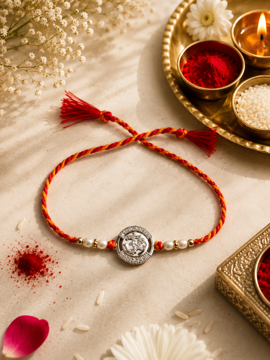 Om Symbol Designer Rakhi