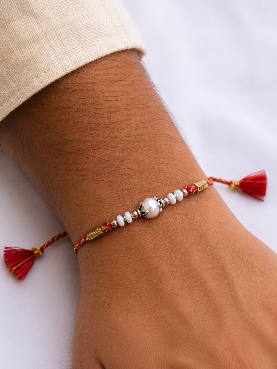 Royal Pearl Rakhi