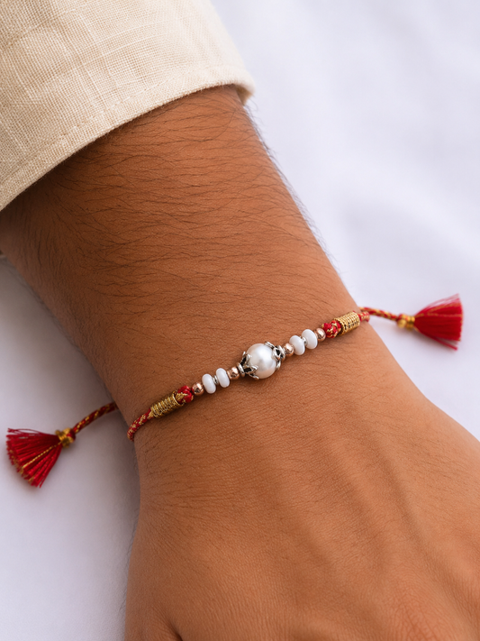 Royal Pearl Rakhi