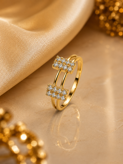 Diamond Harmony Ring (Size - 13)