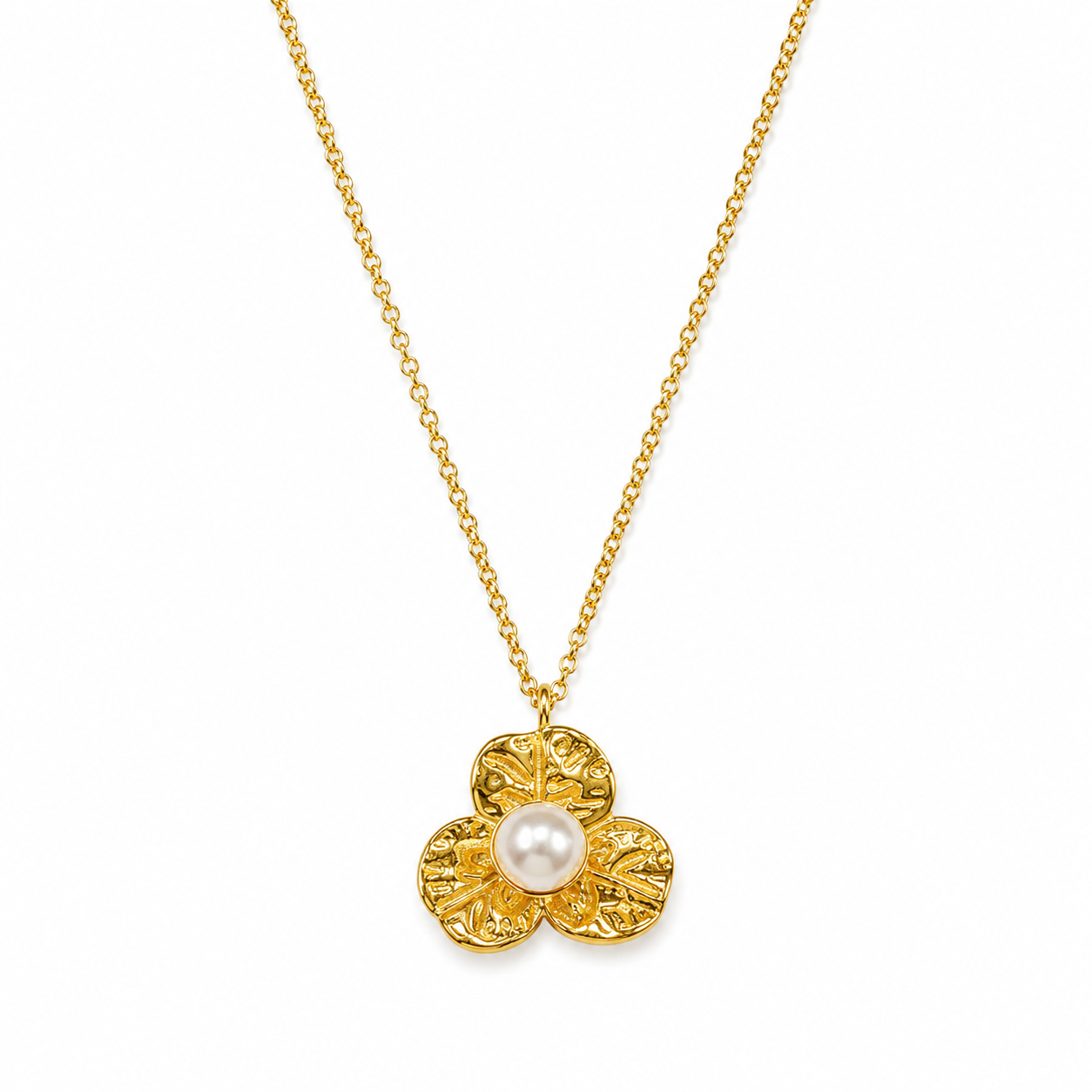 Demi Fine Pearl Blossom Pendant Necklace