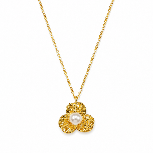 Demi Fine Pearl Blossom Pendant Necklace