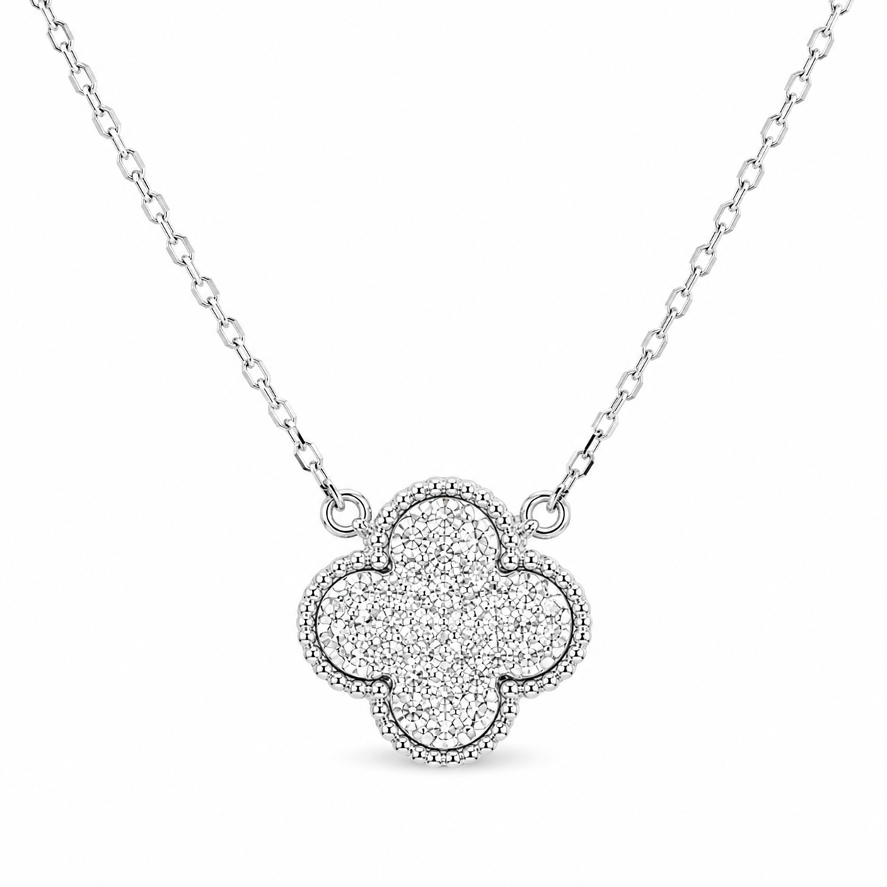 925 Silver Minimal Flower Silver Pendant