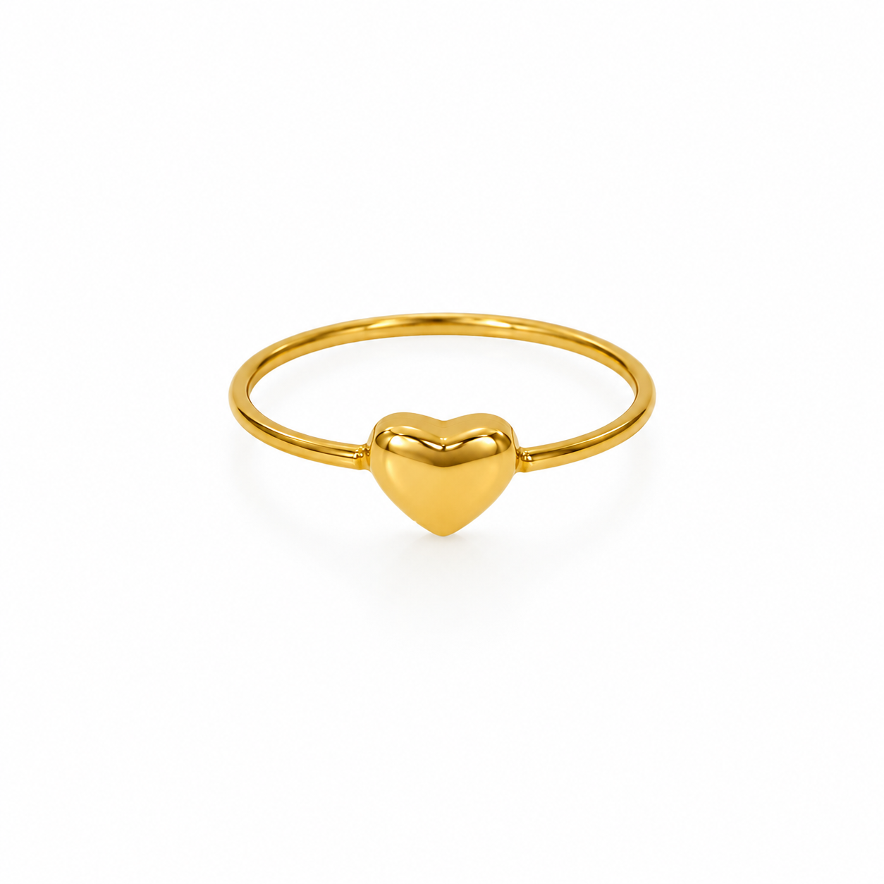 Demi Fine Heart Charm Ring
