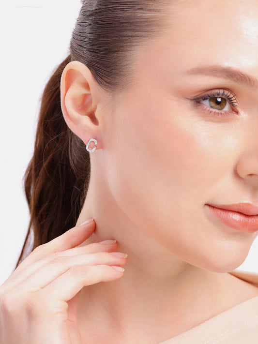 925 sterling silver stud earrings