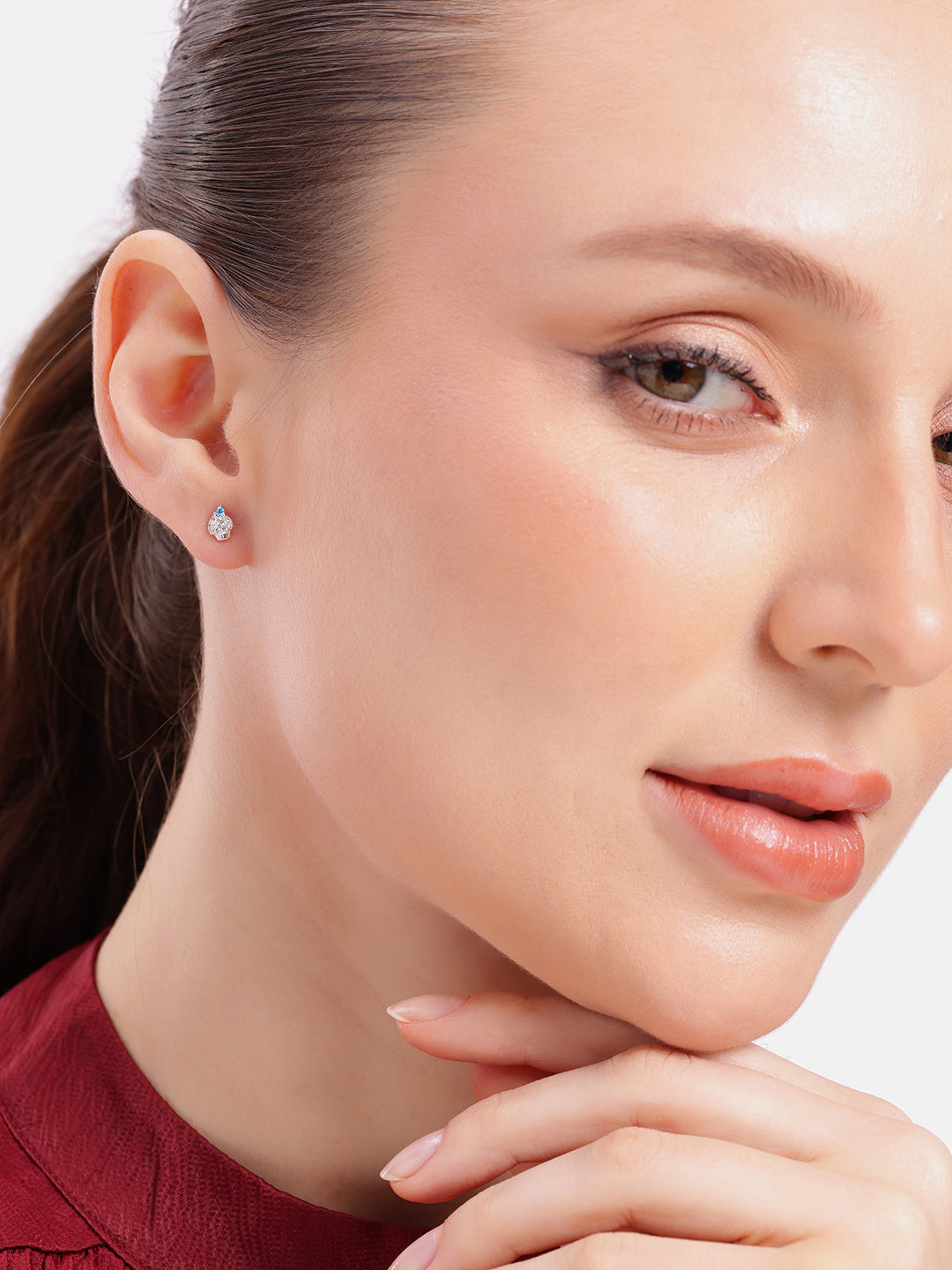 Sweet Scoop Stud Earrings
