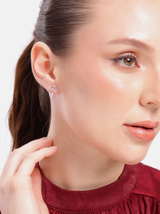 925 sterling silver drop earrings
