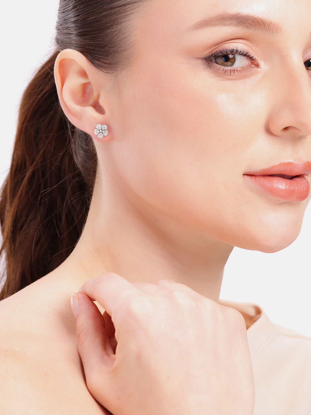 925 sterling silver stud earrings