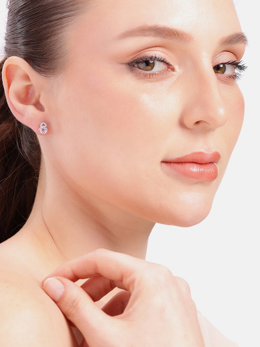 Lumi Blush Stud Earrings