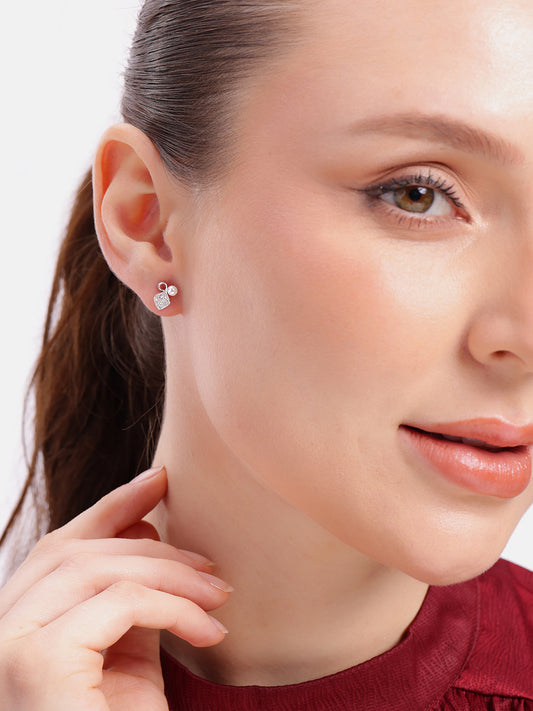 925 sterling silver stud earrings