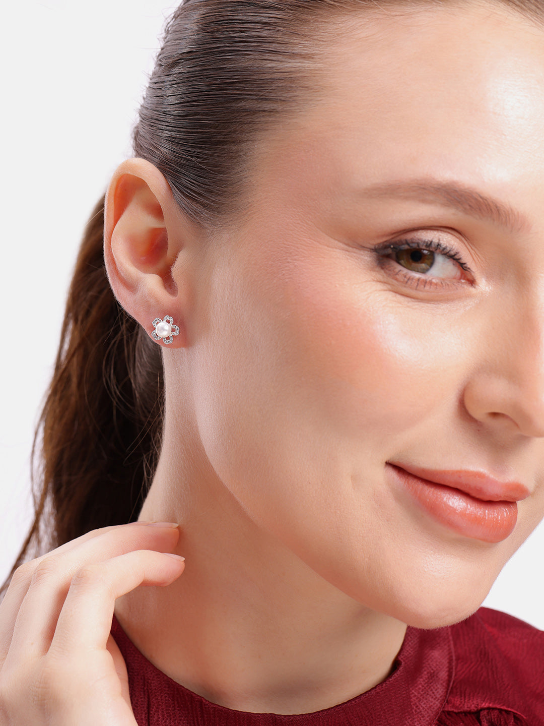 925 sterling silver stud earrings