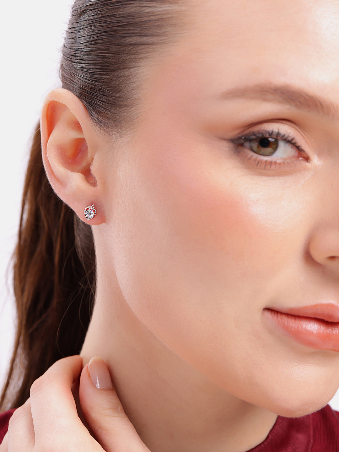 925 sterling silver stud earrings