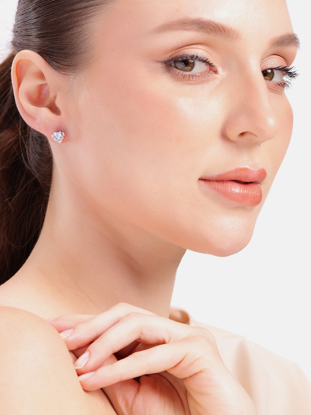 925 sterling silver stud earrings