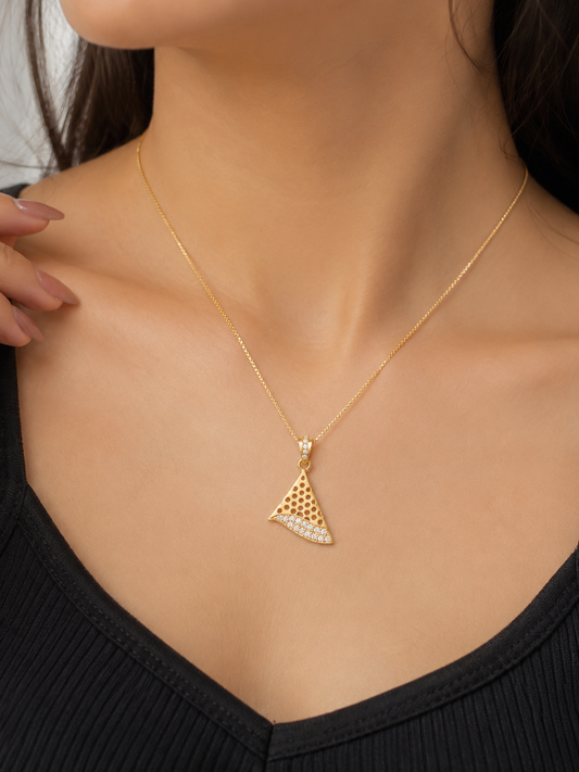 Elegance 9 Karat Gold Pendant