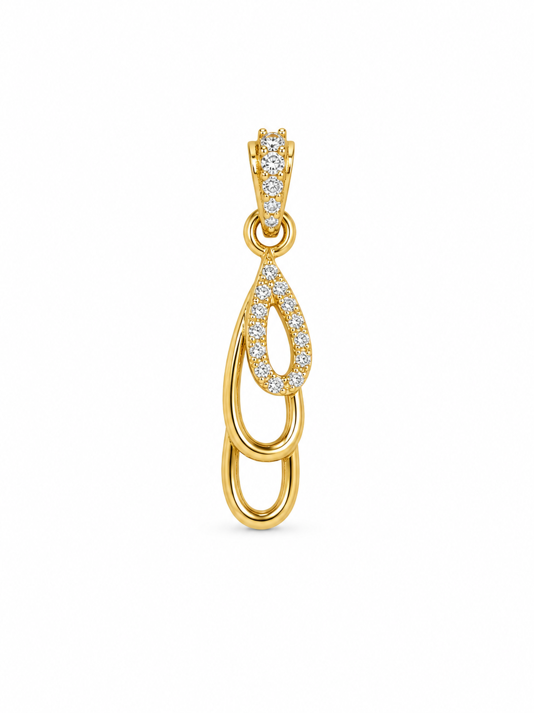 Grace Loop 9K Gold Pendant