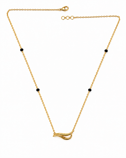Signature Curve 9K Gold Mangalsutra