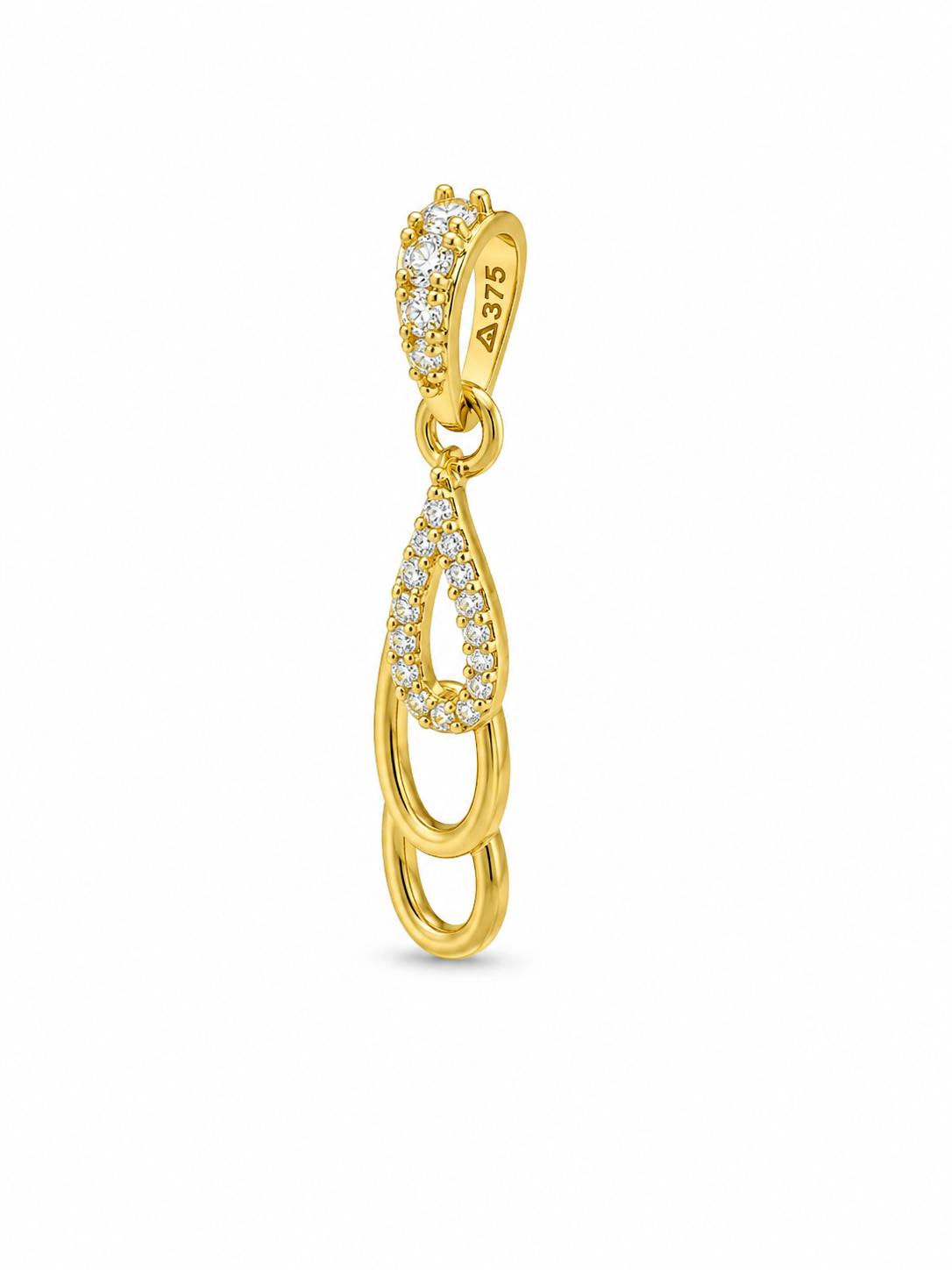 Grace Loop 9K Gold Pendant