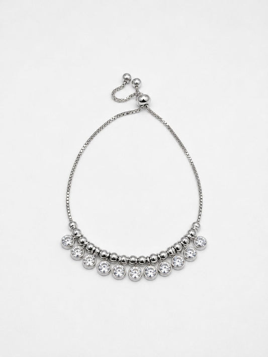 Crystal Charm  bead Bracelet