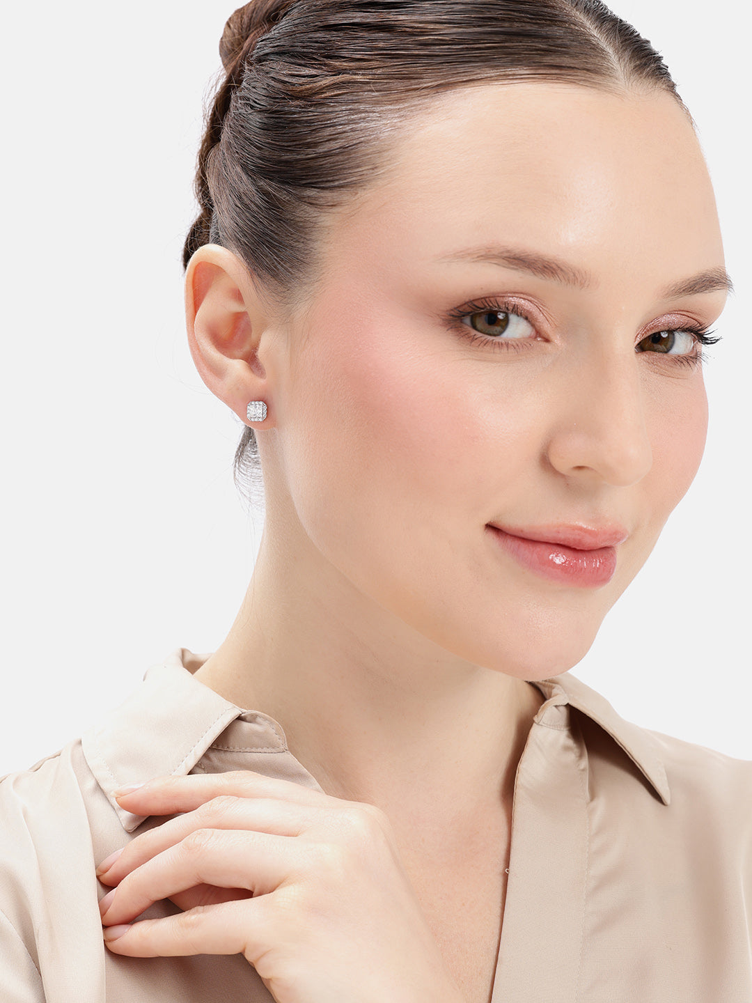 925 sterling silver stud earrings