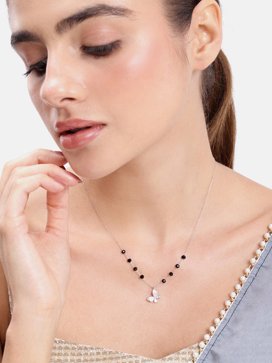 925 Silver Sweetheart Flutter MangalSutra