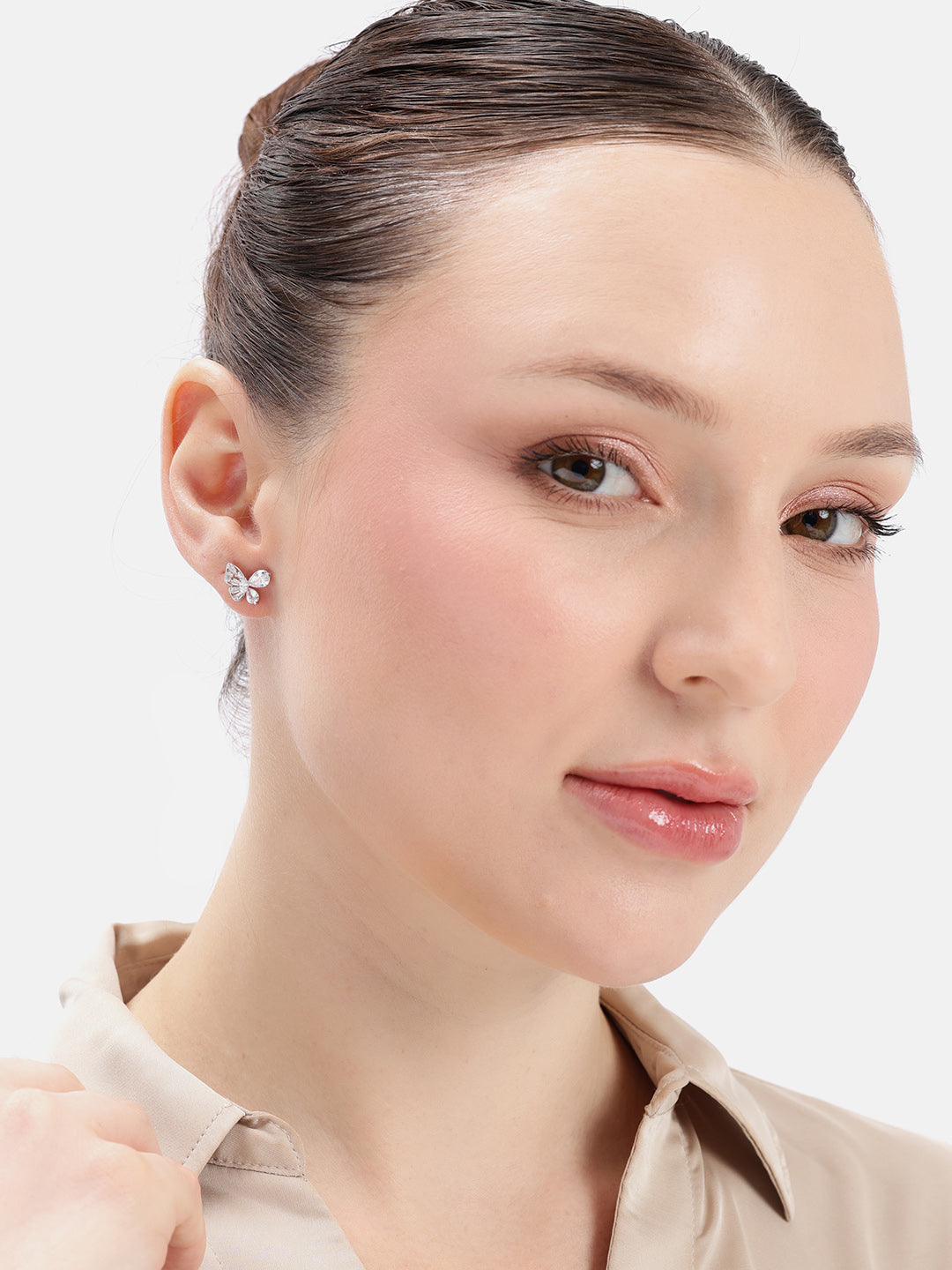 925 sterling silver stud earrings