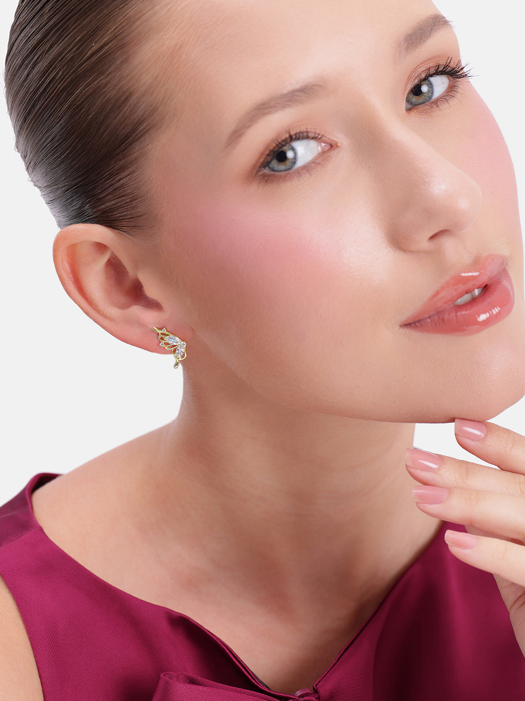 925 sterling silver stud earrings