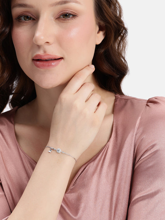 Solitaire Butterfly Spark 925 sterling silver Bracelet