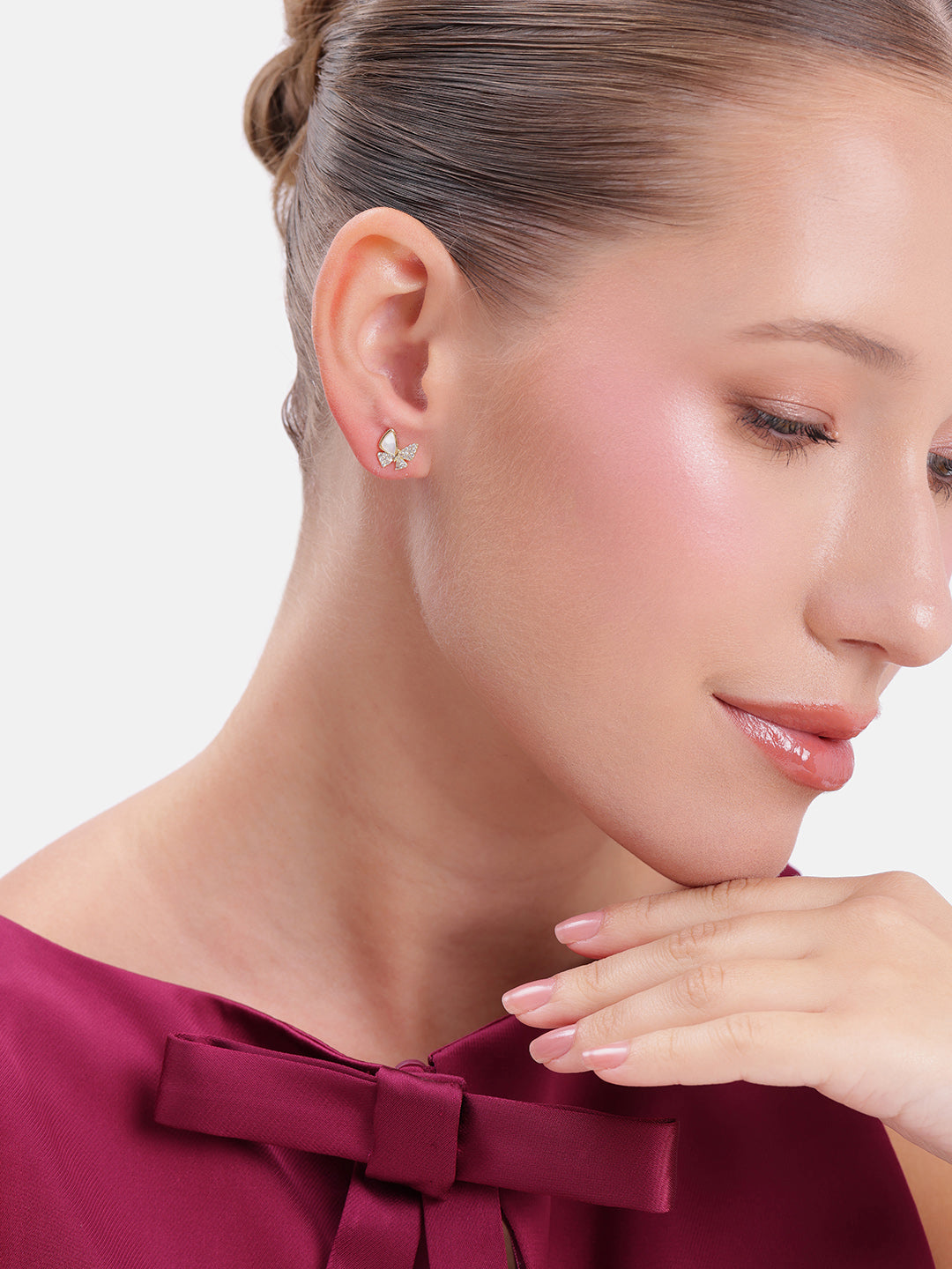 925 sterling silver set of 3 earrings