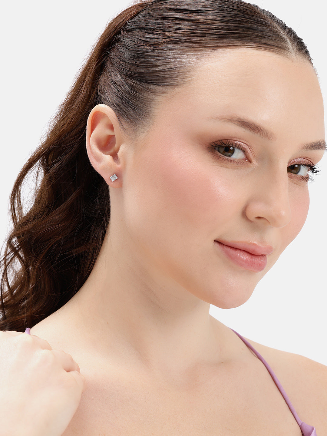 925 sterling silver stud earrings