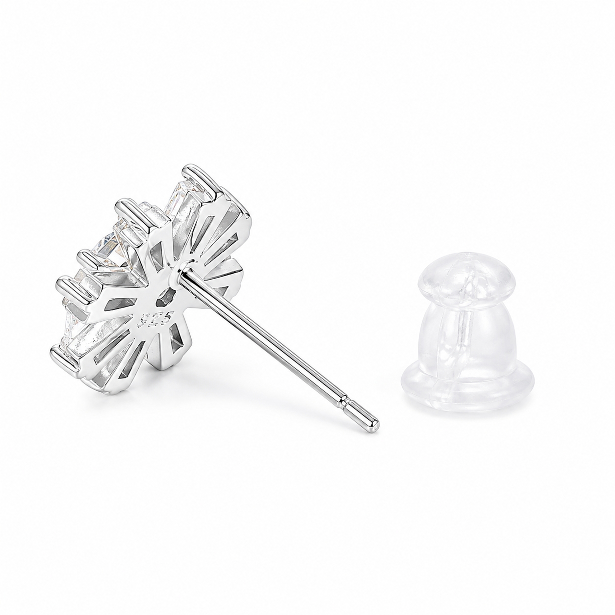 Silver Radiant Petal Spark