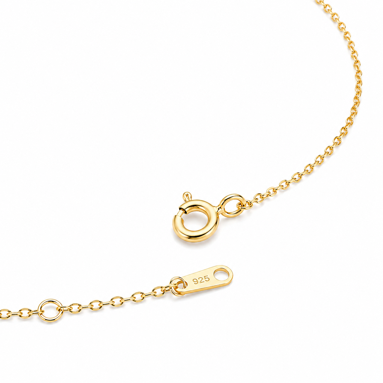 Silver Moonlight Pearl Star Gold Necklace