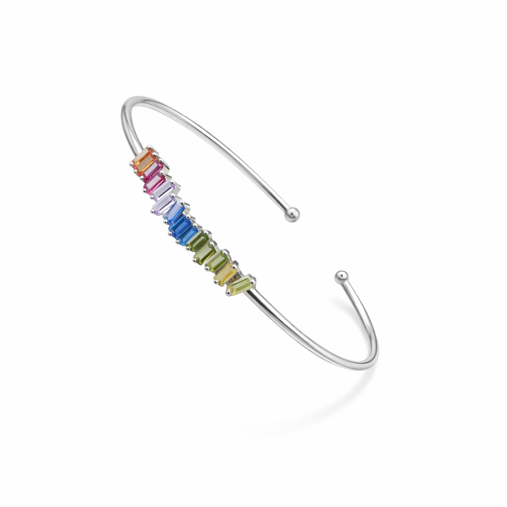 Rainbow Edge Open Cuff